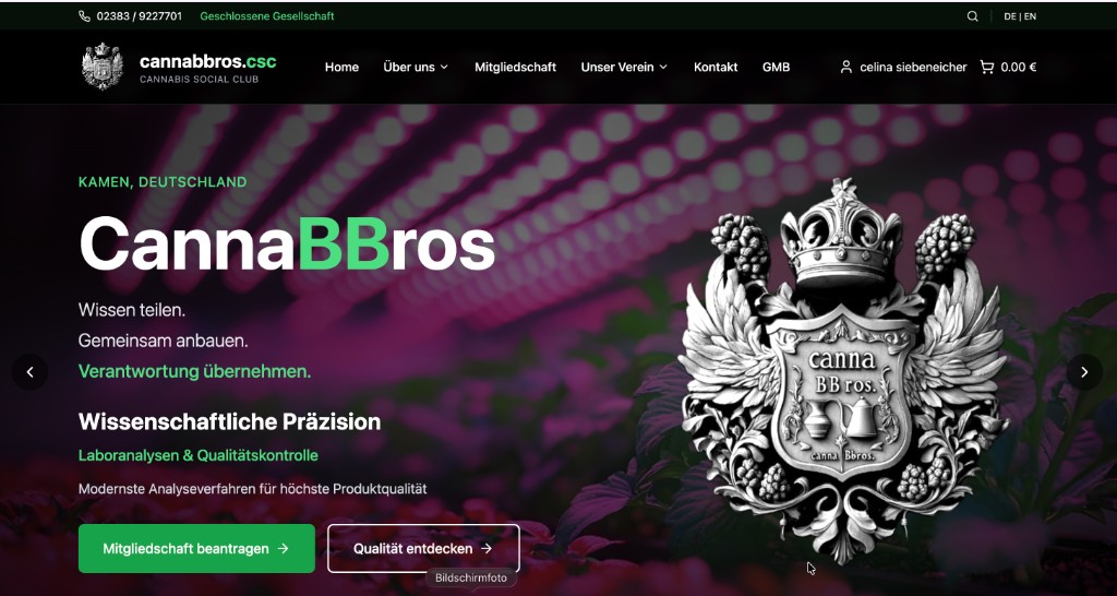 Screenshot: CANNABBROS